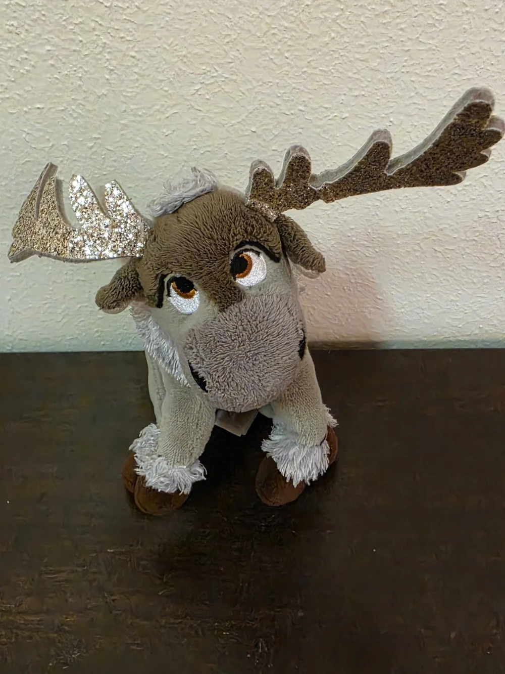 Disney Frozen Anna Plush Doll with Sven Reindeer Ty Plush